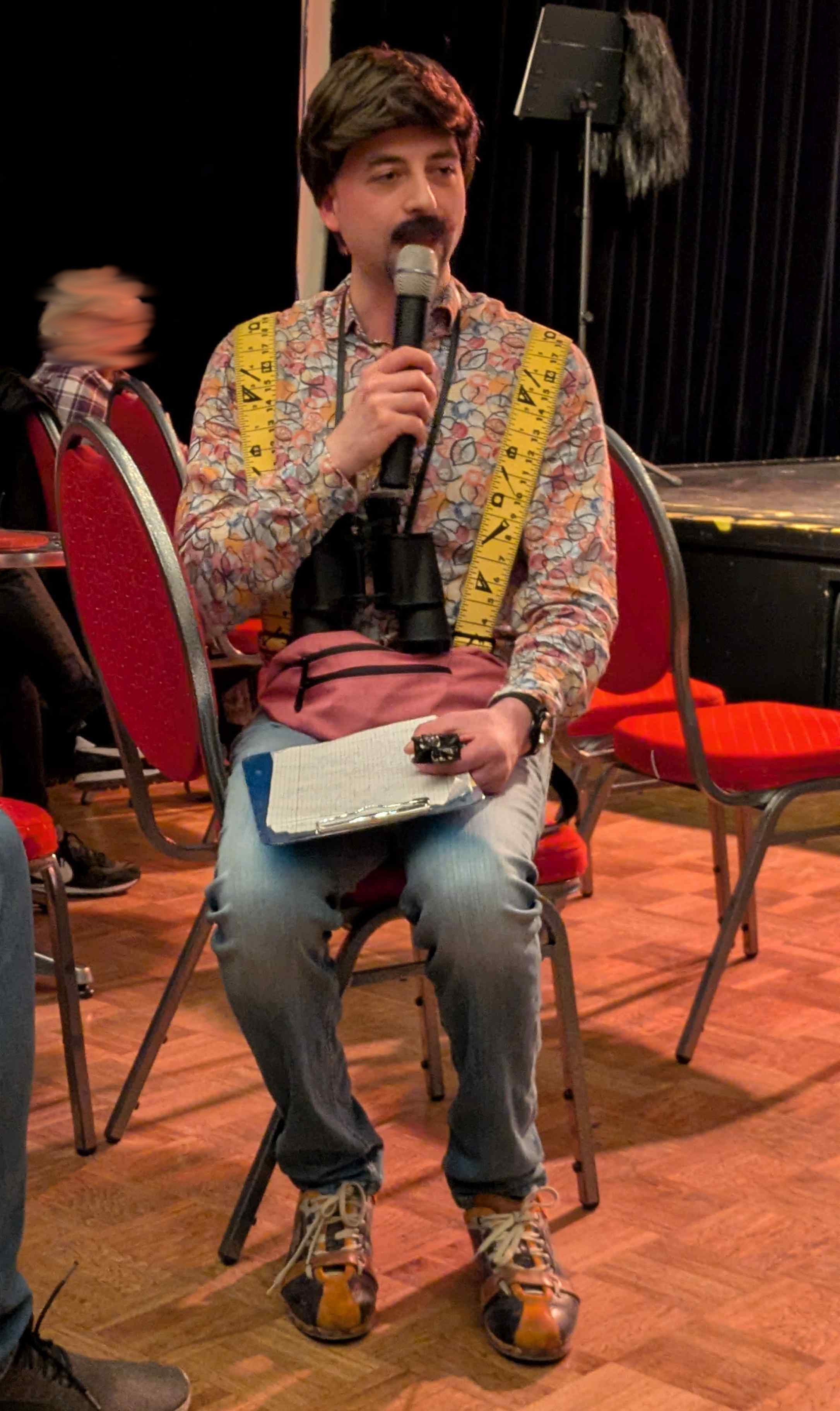 Luca Brosius im Kulturcafe Gro&szlig;-Gerau