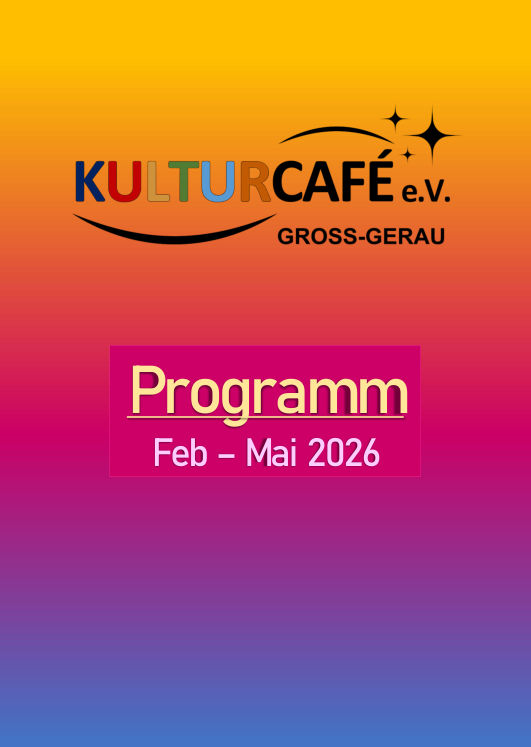 Aktueller Flyer Kulturcafe GG